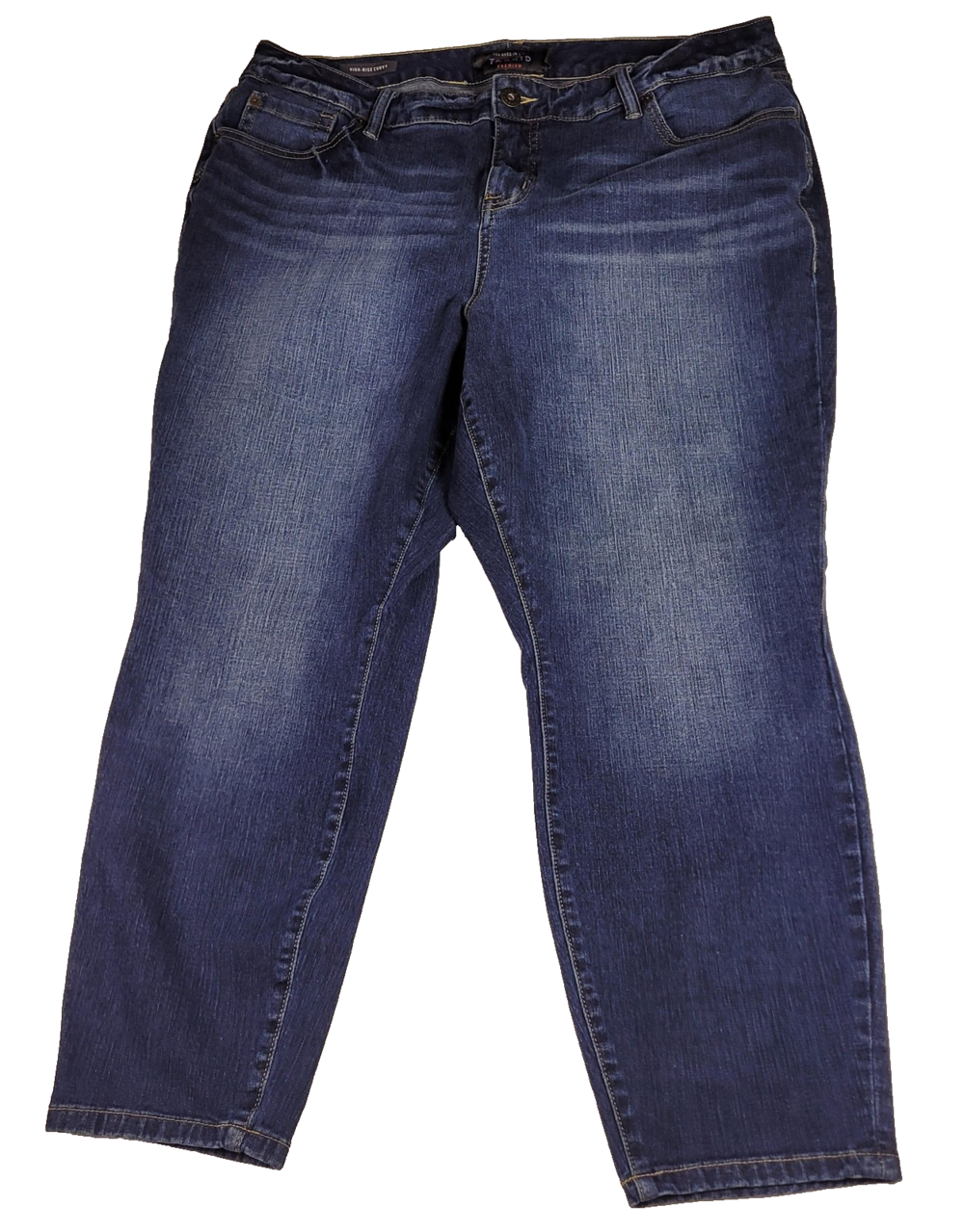 Torrid Premium Jeans Womens 20R Blue High-Rise Curvy Stretch Denim Medium Wash